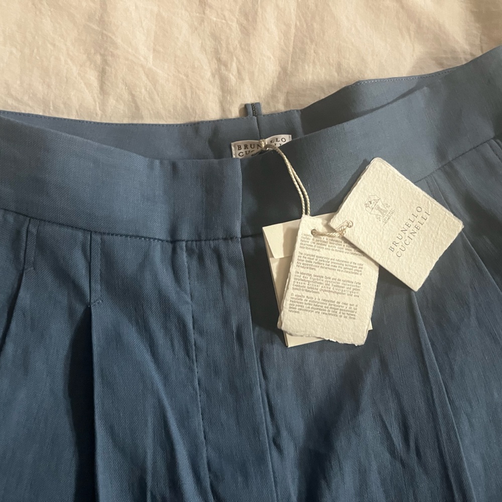 BRUNELLO CUCINELLI WIDE LEG PANT